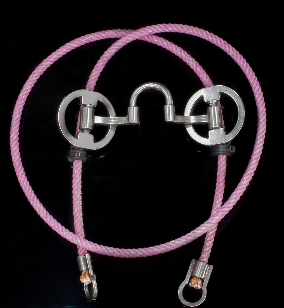 Full Ring Square Bar Flat Correctional Rope Gag