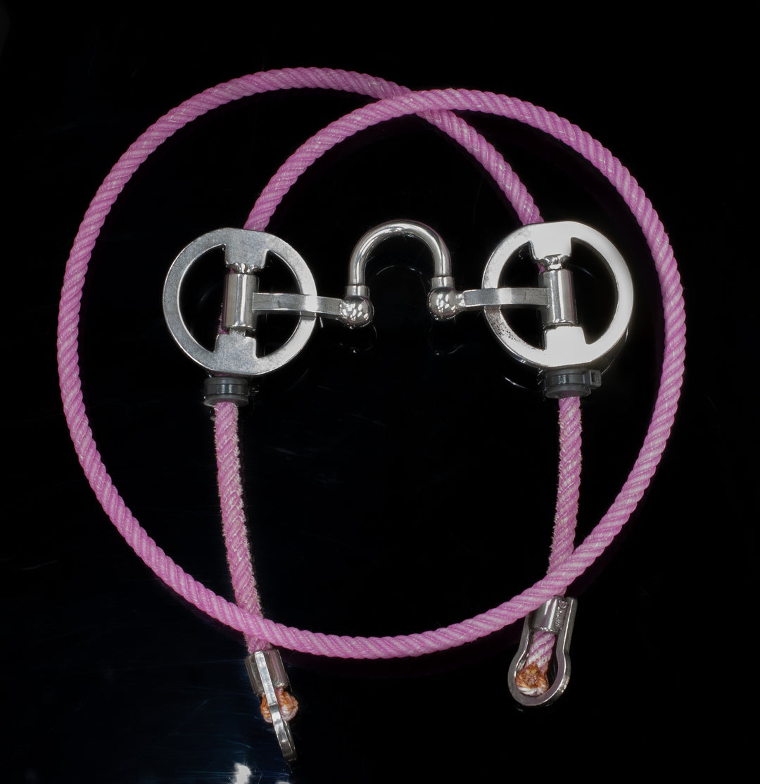 Full Ring Square Bar Ball Correctional Rope Gag